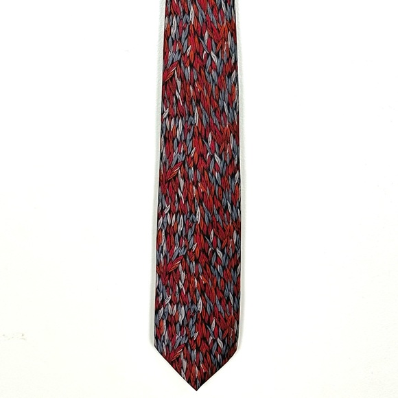 LANVIN PARIS Men’s Vintage Timeless Jacob Reed’s Sons Classic Luxury Tie - Picture 8 of 8